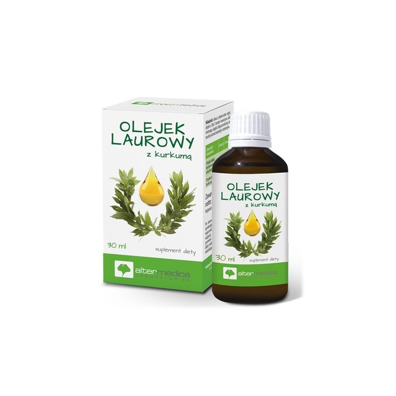 Alter Medica Olejek Laurowy z kurkumą 30 ml