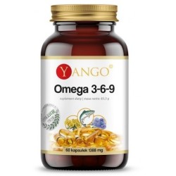 Yango Omega 3-6-9 1388 mg 60 K Kwasy Tłuszczowe