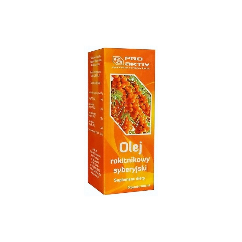 Pro Aktiv Olej Rokitnikowy Syberyjski 100Ml
