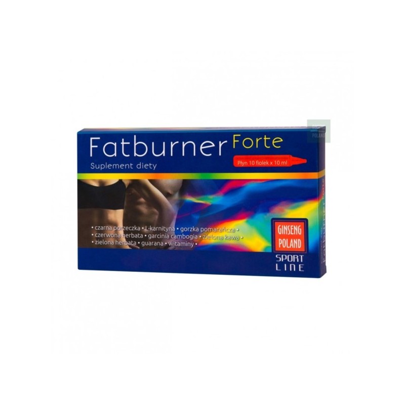 Ginseng Poland Fatburner Forte 10 fiolek 10 ml