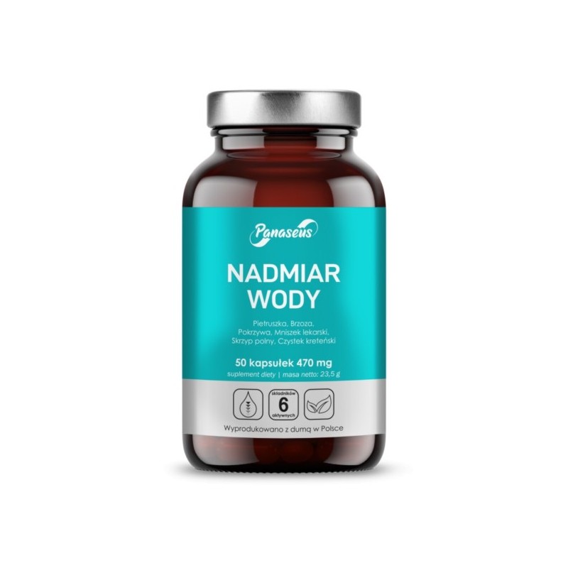 Panaseus Nadmiar Wody 470 mg 50 k