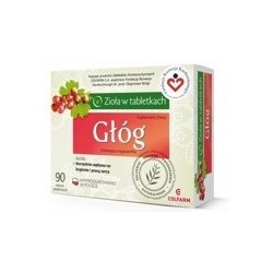 Colfarm Głóg 90 Tabletek Wspiera Krążenie I Serce