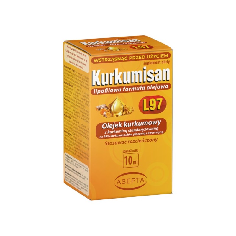 Asepta Kurkumisan L97 10 ml olej kurkumowy
