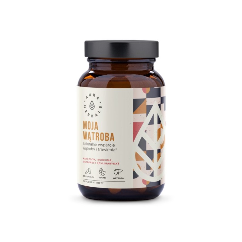 Aura Herbals Moja Wątroba 60 kap karczoch linia