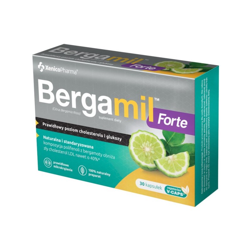 Xenicopharma BERGAMIL Forte 30 kap