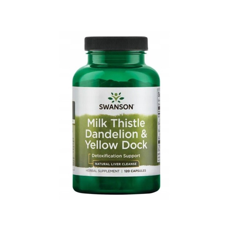 Swanson Milk Thistle Dandelion & Yellow Dock 120 g