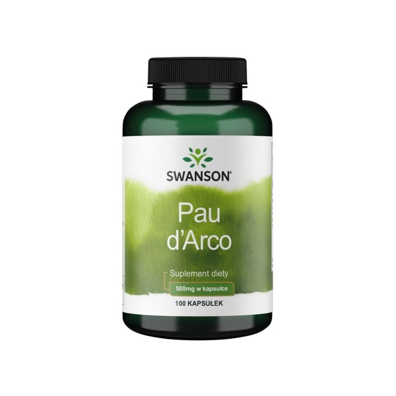 Swanson Pau D'Arco 500 Mg 100 K