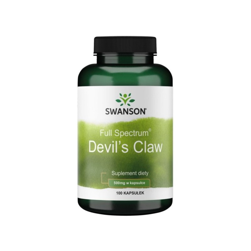 Swanson Devil'S Claw Diabelski Pazur 500 Mg 100 K