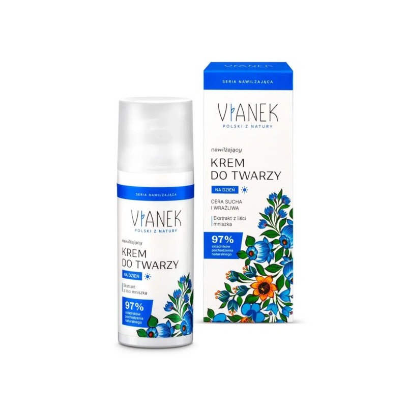 Vianek Nawilżający Krem do twarzy dzień 50 ml