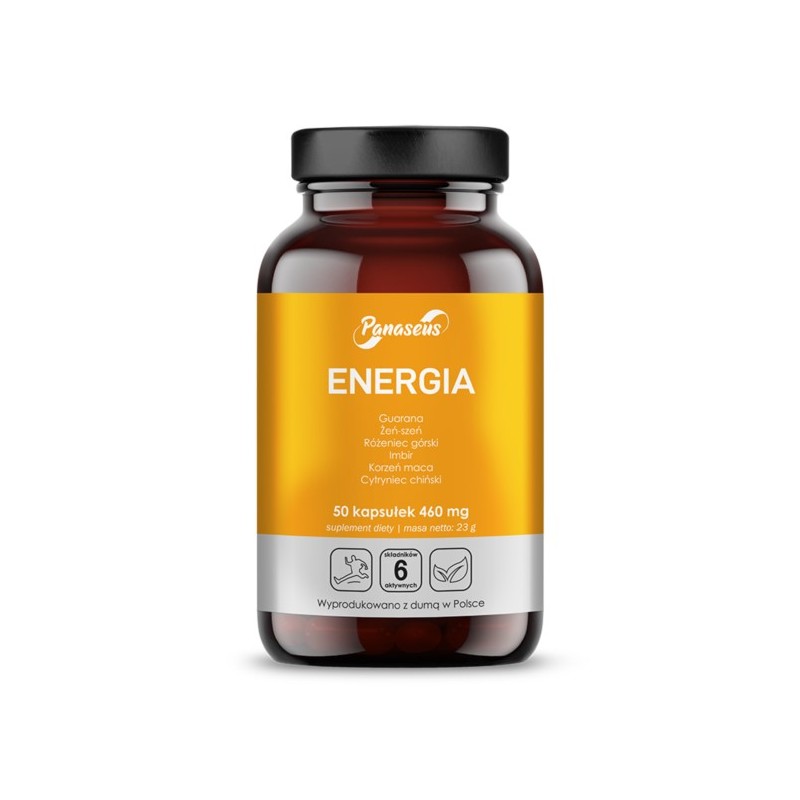 Panaseus Energia 50 k 460 mg