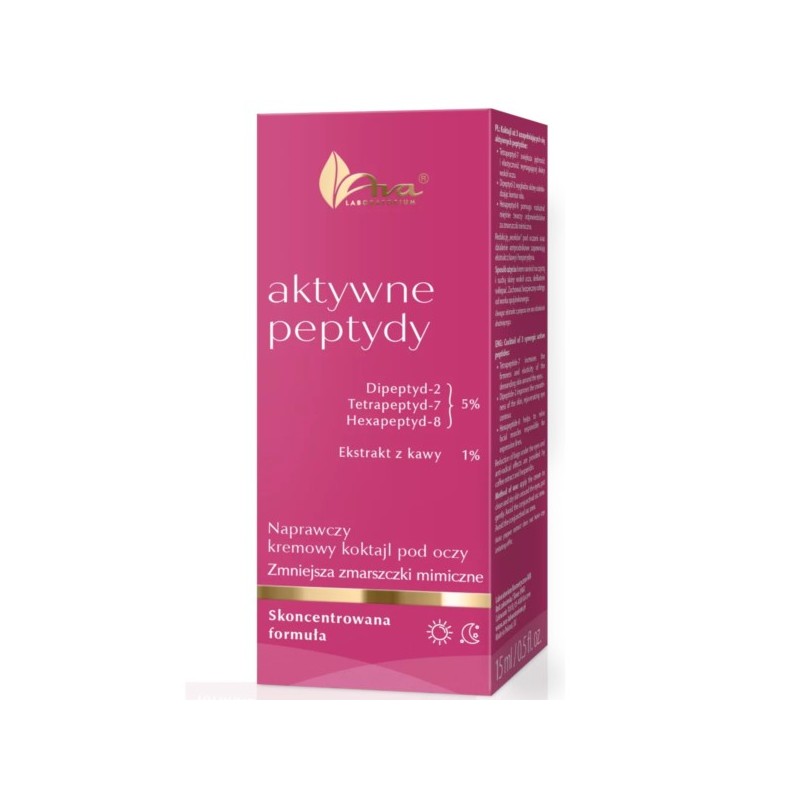 AVA Aktywne Peptyny Krem Koktajl pod oczy 50 ml