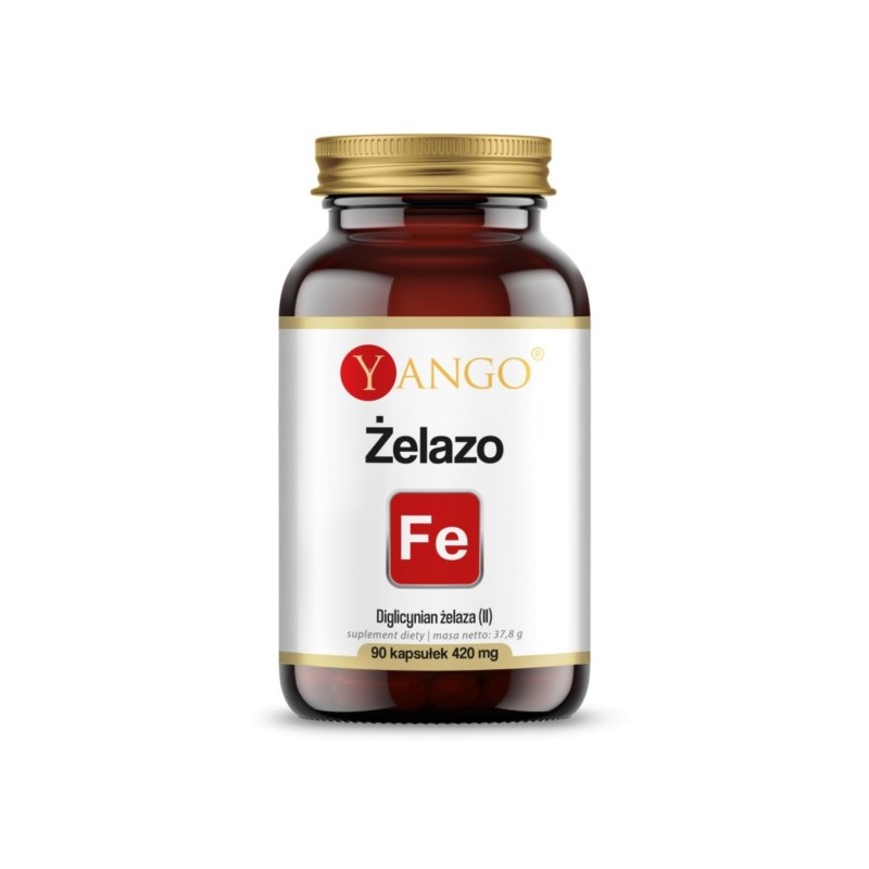 Yango Żelazo diglicynian żelaza 420 mg 90 k