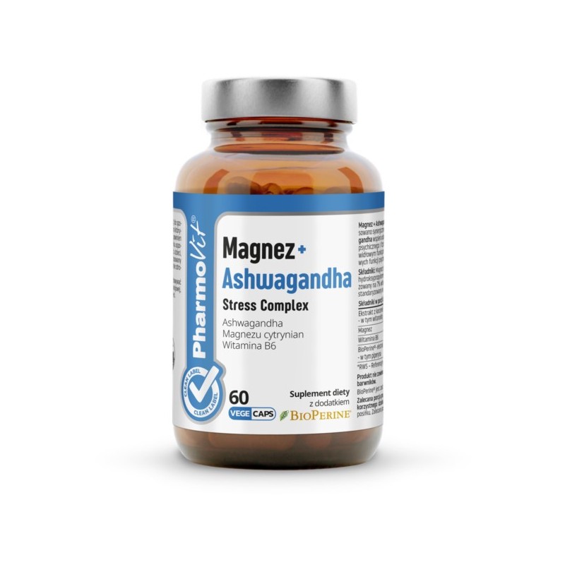 Pharmovit Magnez + Ashwagandha 60 k