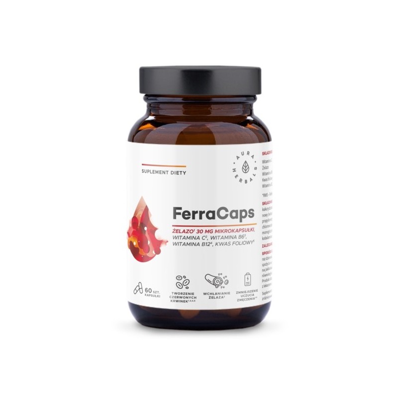 Aura Herbals FerraCaps 60 szt