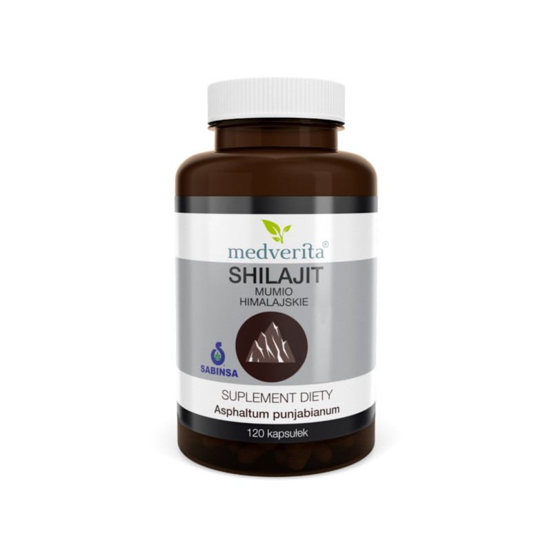 Medverita Shilajit 120 kapsułek mumio
