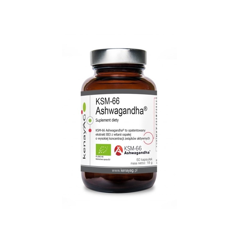 Kenay Ashwagandha KSM-66 BIO 60 k