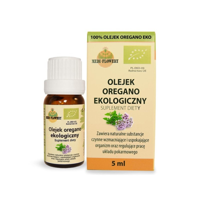 Medi-Flowery Olejek Oregano EKO 5 ml