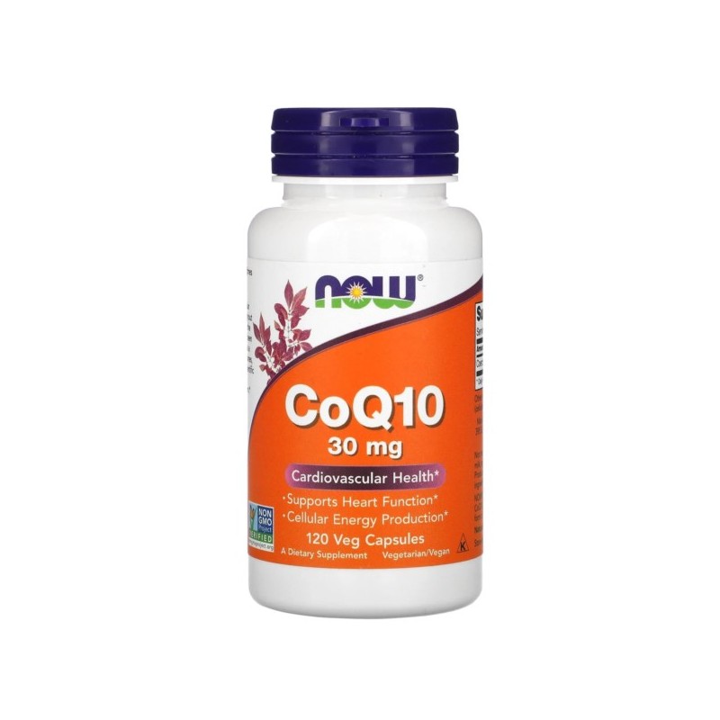 Now Foods Koenzym Q10 30 Mg 60 K