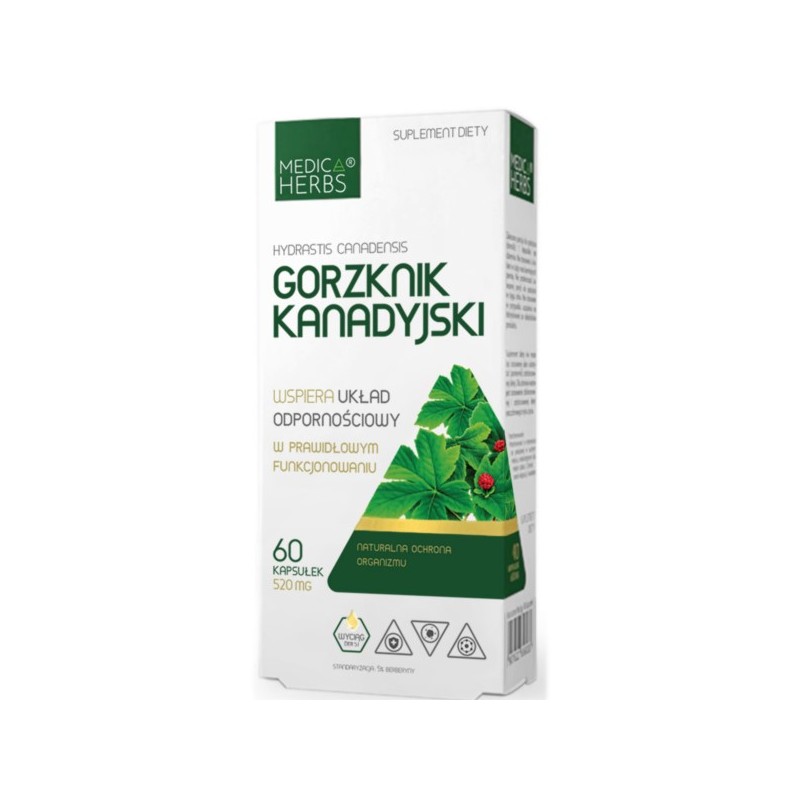 Medica Herbs Gorzknik Kanadyjski 60 k