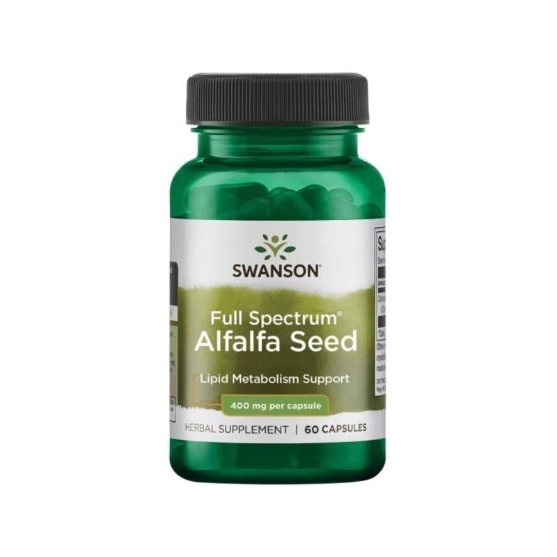 Swanson Fs Alfalfa 400 Mg 60 K