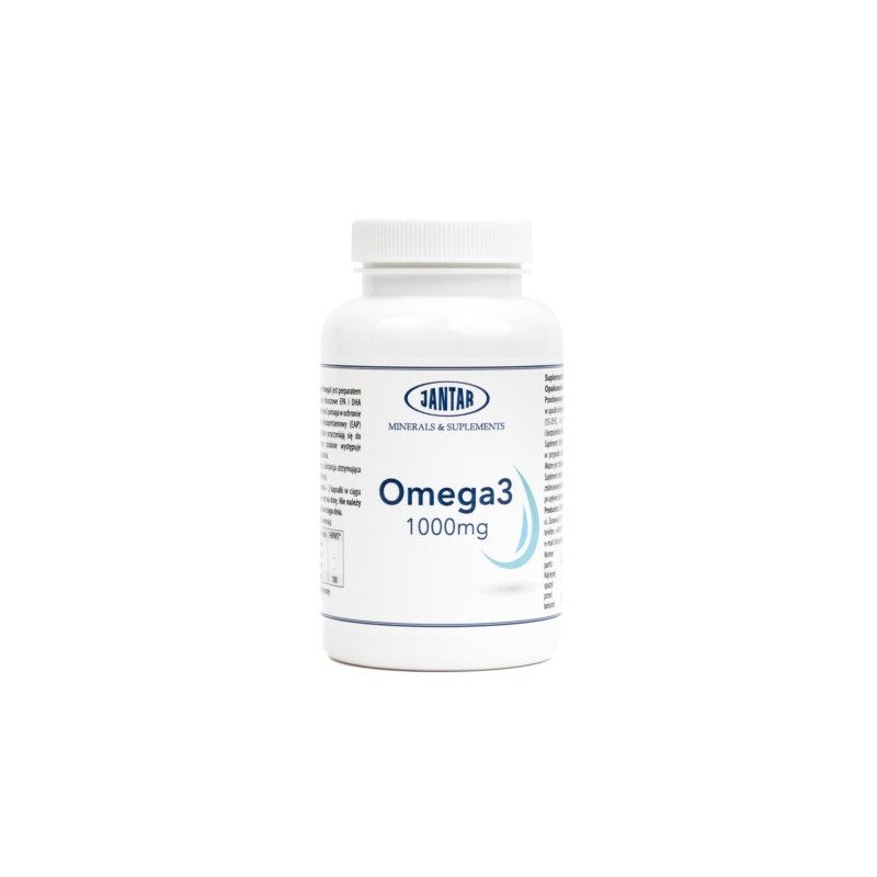 Jantar Omega 3 1000 Mg 90 K  Dla Serca Mózg