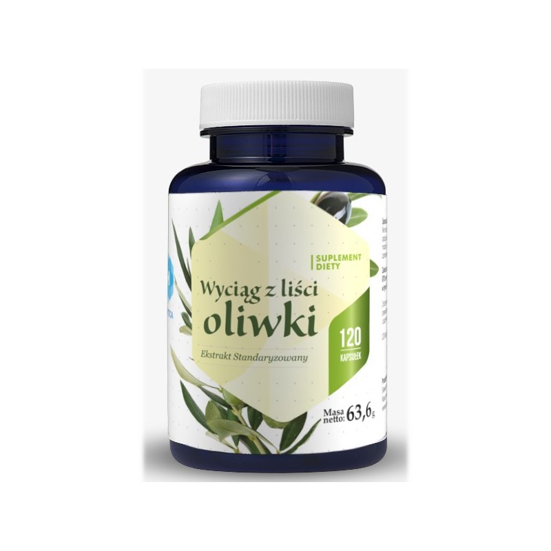 Hepatica Wyciąg z liści oliwki 120 k