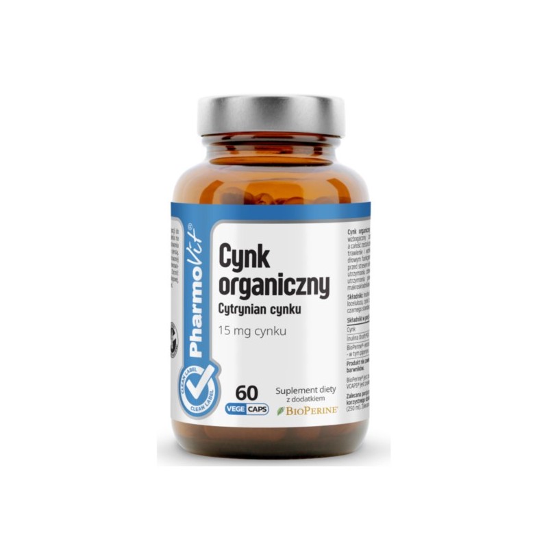 Pharmovit Cynk organiczny cytrynian cynku 60 k