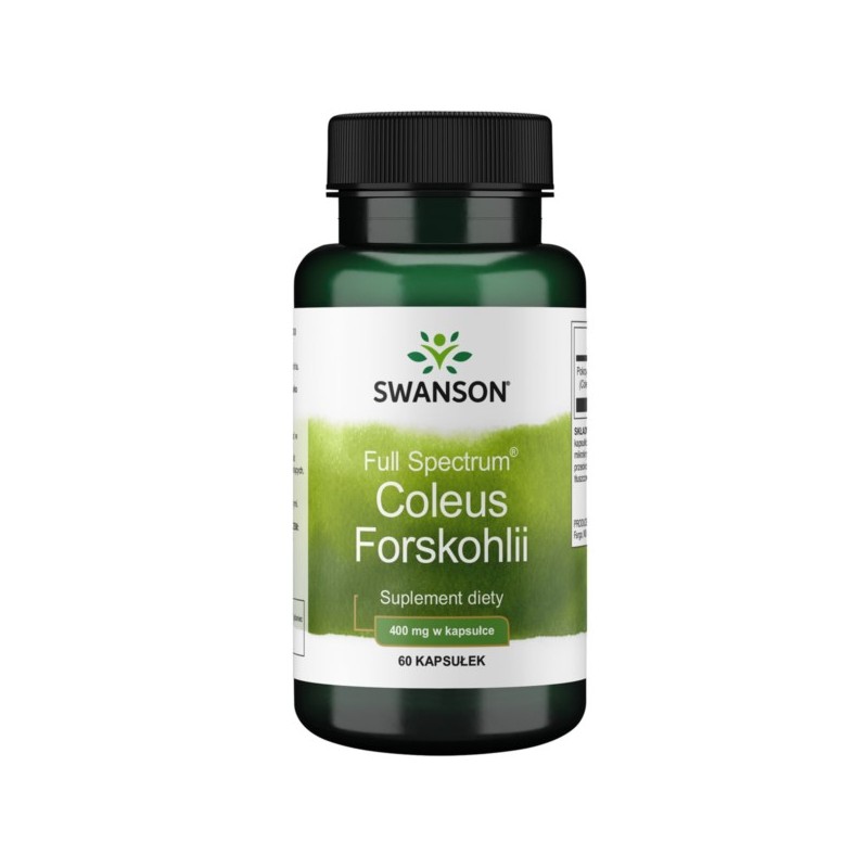 Swanson Fs Coleus Forskohlii 400 Mg 60 K