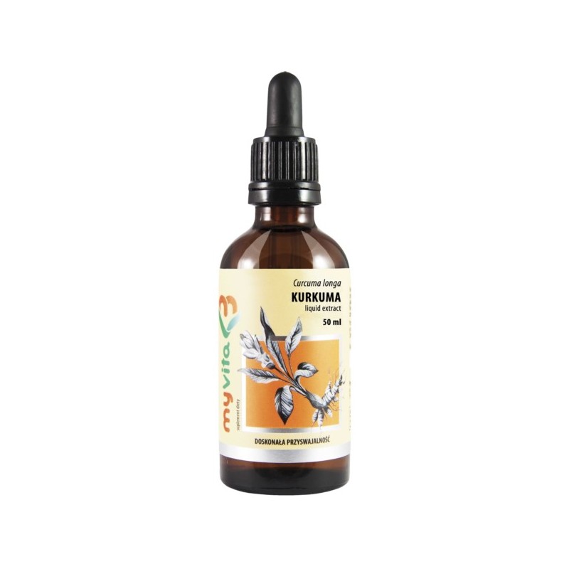 Myvita Kurkuma Ekstrakt 50 Ml Odorność