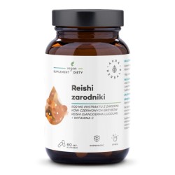 Aura Herbals Reishi zarodniki 800 mg 60 k