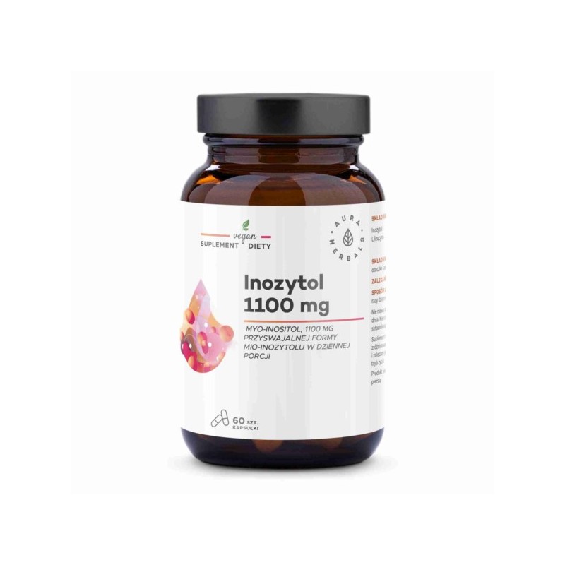 Aura Herbals Inozytol 1100 mg 60 kaps