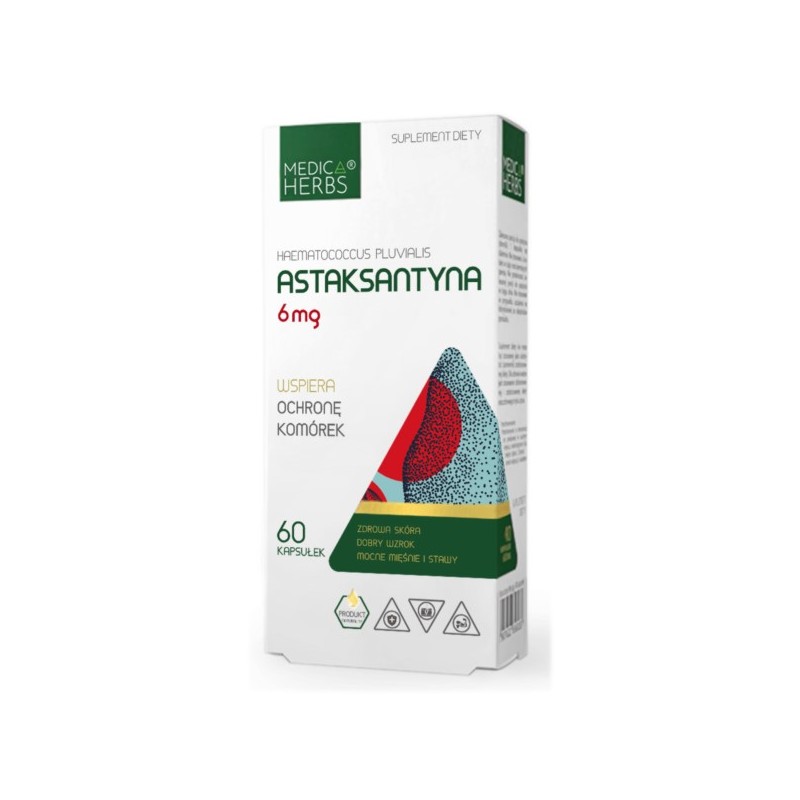 Medica Herbs ASTAKSANTYNA 6 MG 60 K