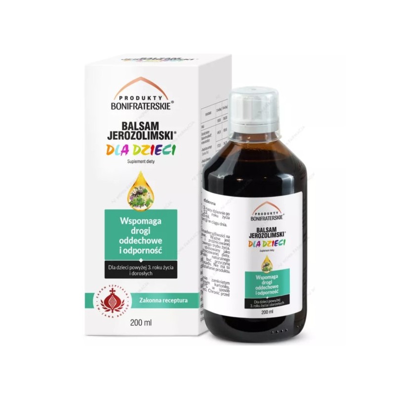 Balsam Jerozolimski dla dzieci 200 ml