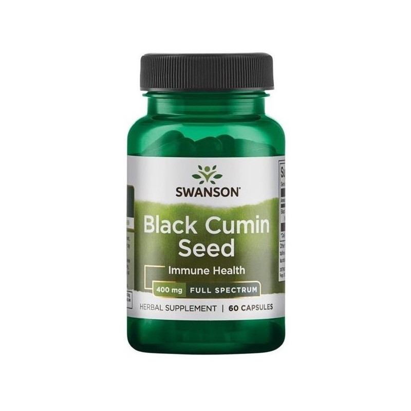 Swanson Fs Black Cumin Seed 400 Mg 60 K