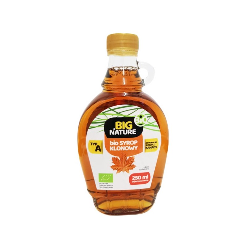Big Nature Syrop Klonowy BIO 250 ml