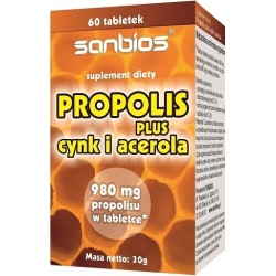 Sanbios Propolis Plus Wit C Cynk 60 T