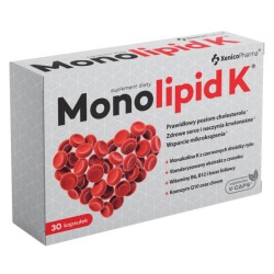 Xenicopharma Monolipid K 30 Kaps Czerwony Ryż