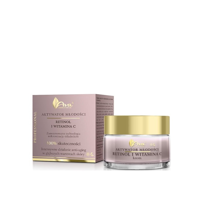 AVA Aktywator Młodości krem retinol + witamina C