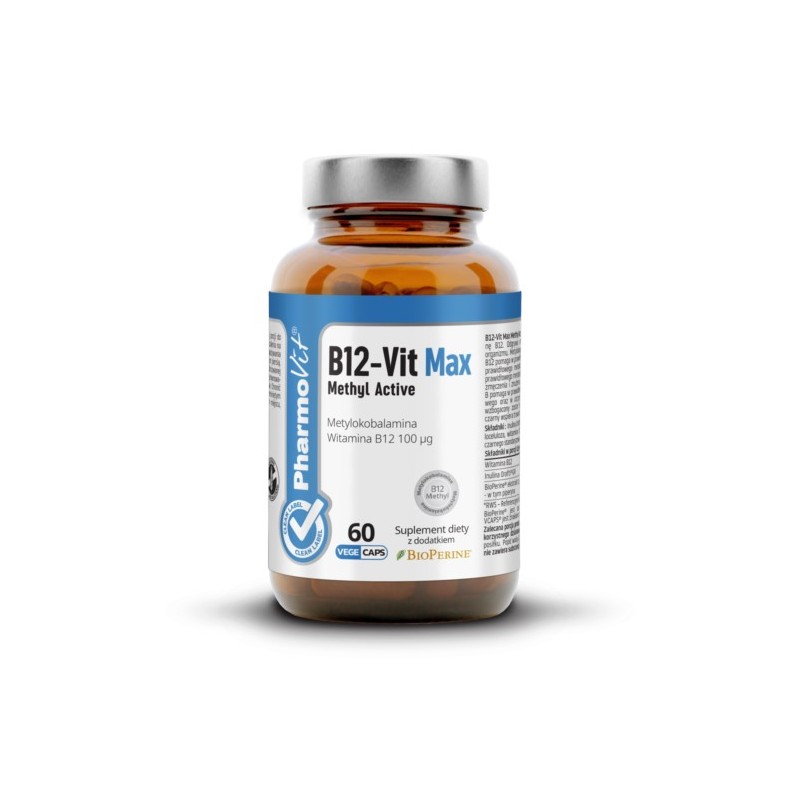 Pharmovitl B12-Vit Max Methyl Active Clean Labe 60