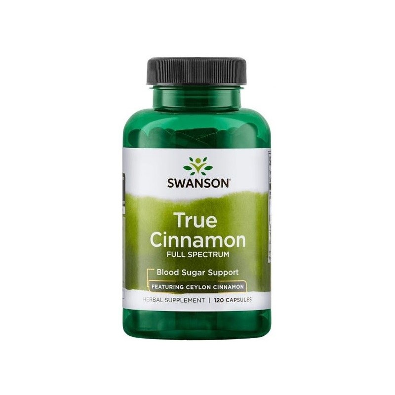 Swanson Full Spectrum Cynamon Cejloński 120 K