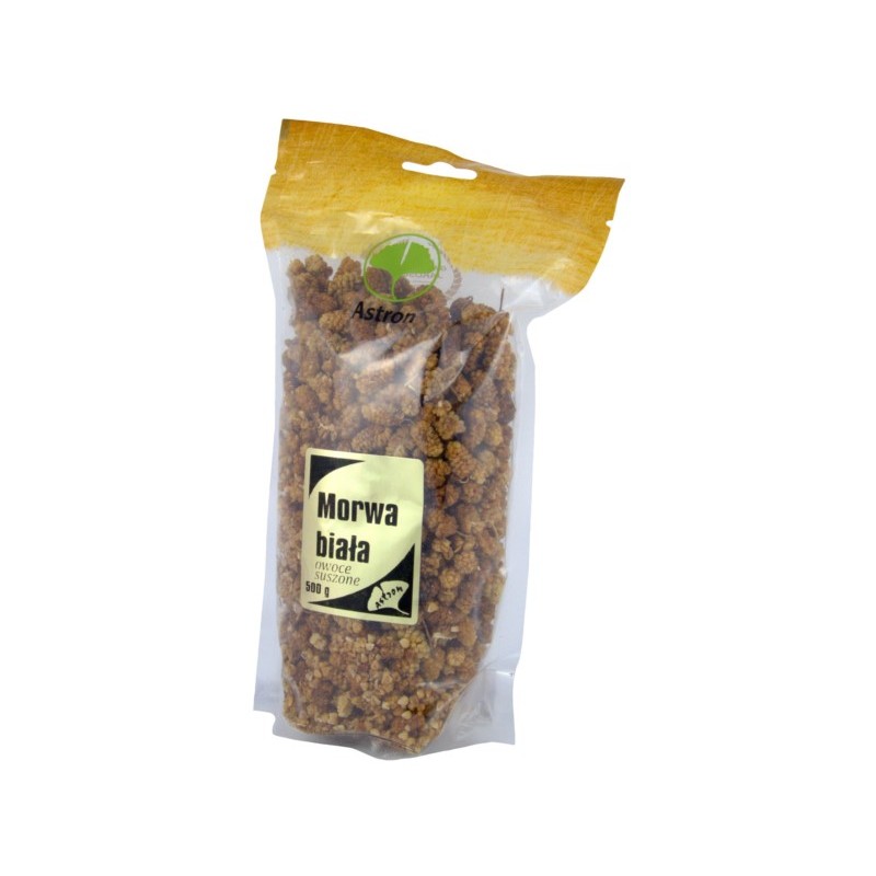 Astron Morwa Biała Suszone Owoce 500G