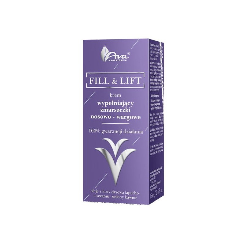 AVA Fill&Lift Krem wyp. zmarszczki nosowo-wargowe