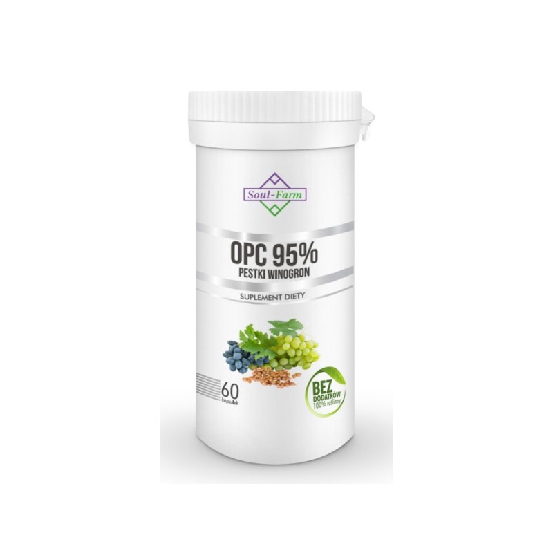 Soul Farm Premium OPC 95% Ekstrakt 450 mg 60 K