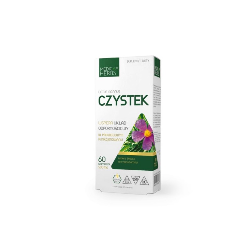 Medica Herbs Czystek 500 mg 60 k