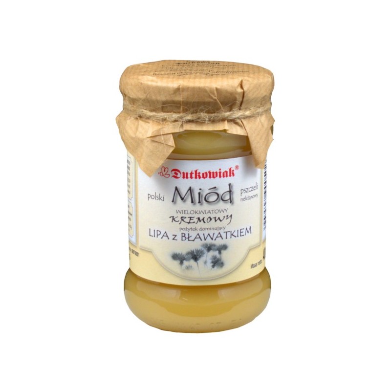 Dutkowiak Miód Lipa Z Bławatkiem 400G