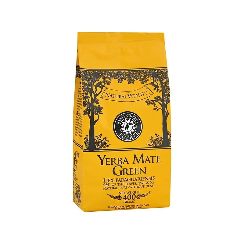 Oranżada Herbata Yerba Mate Green Fuerte 400G