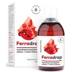 Aura Herbals Ferradrop 500Ml Przy Niedoborze Żelaz