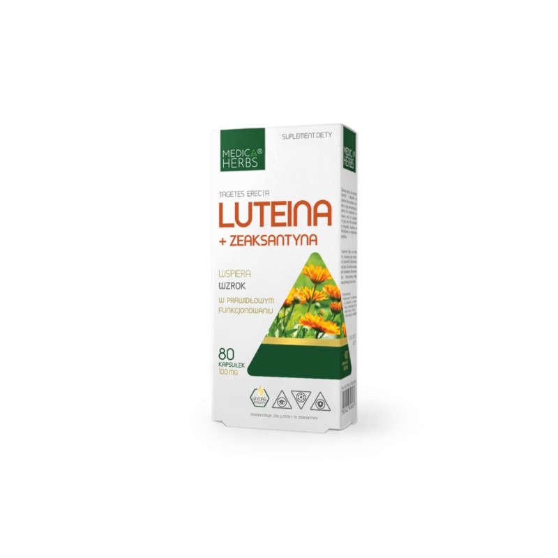 Medica Herbs Luteina + Zeaksantyna 60 k 100 mg
