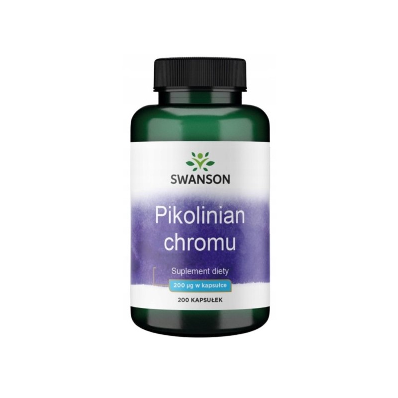 Swanson Chrom Pikolinian 200 Mcg 200 K