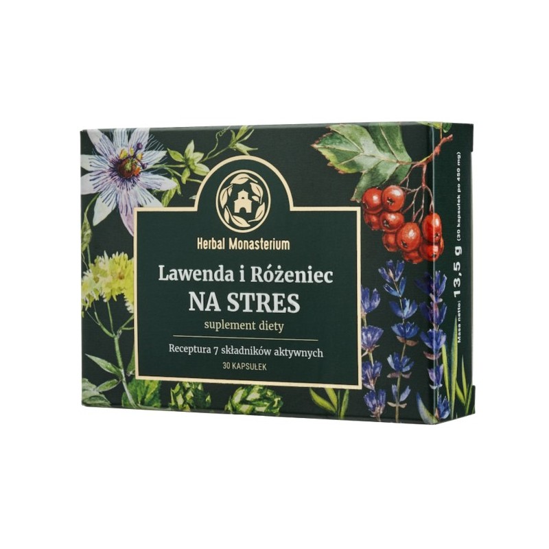 Herbal Monasterium Lawenda i Różeniec Na Stres 30